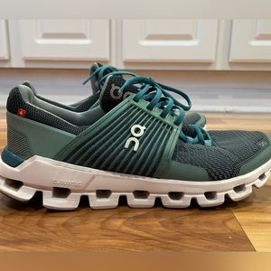 On Cloudswift Running Shoe Sneaker, Women’s 7.5, Teal Storm (Pre-Owned)